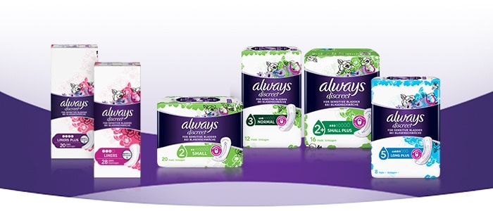 Inkontinenz Slipeinlagen & nkontinenzeinlagen