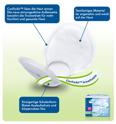 TENA Comfort Vorlagen